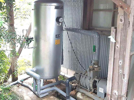 井戸水圧力タンク